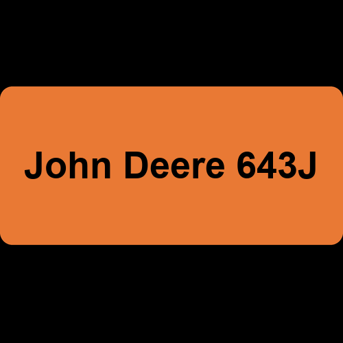 John Deere 643J